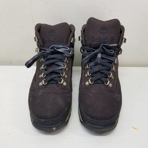 Timberland 9.5 Brown High Top Boots Chunky Grunge Hiking Work